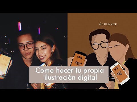 Como hacer ilustraciones digitales fáciles en tu celular , laptop o ipad | Procreate, Illustrator