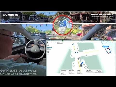 Tesla FSD v14 Fail Compilation