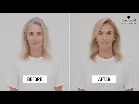 Hair How to: Lift natural BLONDE hair while blending in 1-step | Root application technique