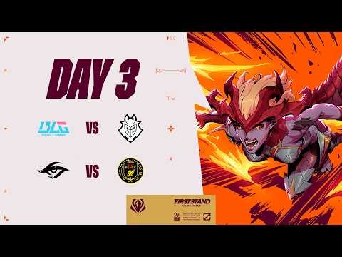 BLG vs G2 - TSW vs BFX | 그룹 스테이지 Day 3 | 2026 퍼스트 스탠드 토너먼트