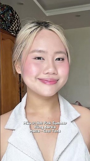 Má hồng kem rám nắng mịn lì • Swatch 4 màu má hồng mới Maybelline Sunkisser Blush