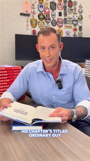 5.7K views · 492 reactions | In this exclusive clip, Johnny Joey Jones reads a powerful passage from his new book Behind the Badge — a tribute to the courage, sacrifice, and unseen moments of first responders across America. | United Hearts USA | Facebook