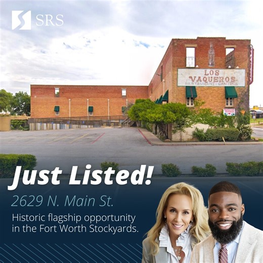 Own an iconic property in the Fort Worth Stockyards which is...