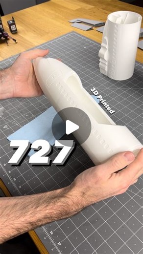 Troy McMillan on Instagram: "🛩️ FULL BUILD video now on YouTube!! 🛩️ My newest design, the 727 is available now. This is THE easiest to print and assemble plane I’ve ever made, and the easiest plane I’ve ever assembled myself. It requires only one print setting for the entire plane. There’s so many features to this plane I can’t wait to show you guys. Definitely go check out the build video, I build, crash and rebuild all in one video...then go to my website to purchase this build. Link in my