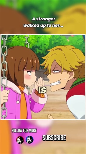 When strangers approach your child in public... 😳 #BuddyDaddies #Anime