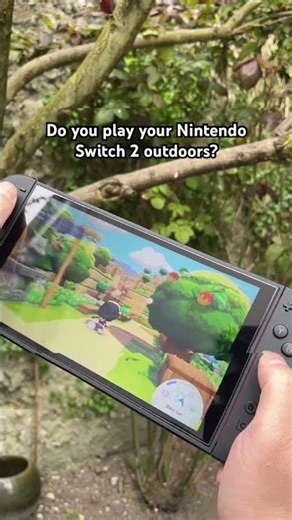 Nintendo Switch 2… Outdoors?