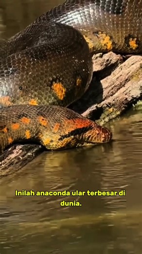 fakta unik anaconda #shorts #anaconda #feed