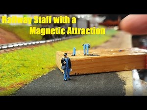 Are your Model Railway workers glued to one spot ?