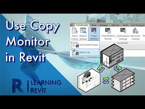 Reupload: HOW TO USE COPY/MONITOR IN REVIT #learningrevit learningrevit #revit #bim #reupload