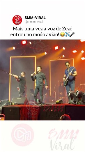 MAIS UMA VEZ A VOZ DW #zezedecamargo ENTROU NO MODO AVIÃO! 😂✈️🎤#music #show #fyp