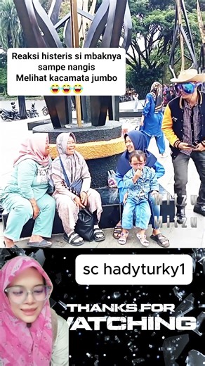 kacamata raksasa 🤣 #reactionvideo #shortsfeed #viralvideo