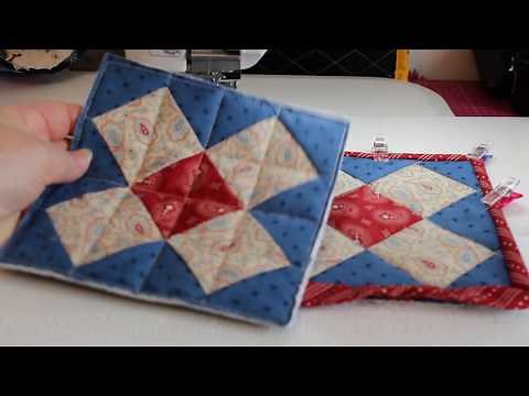 Leçon de patchwork Episode 5 matelasser à la machine à coudre