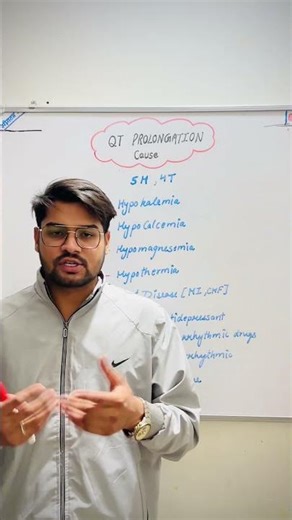 QT Prolongation Causes trick🔥#ecgreading #cardiology #medicalshorts #heartdisease #medical #mbbs