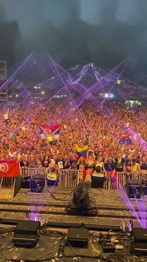 David Guetta Exit Festival Live Performance of 'Love Tonight' Remix