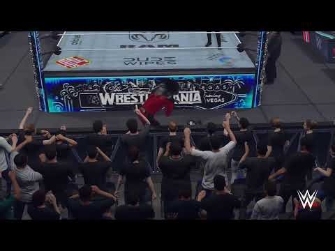 WWE 2K26 Universe Mode Episode WrestleMania 42 2026 night 2 Kane vs Lesnar WWE Championship
