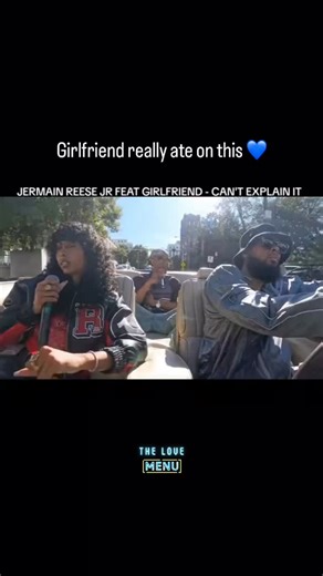 The Love Menu on Instagram: "Song on the Menu: Can’t Explain It : Jermain Reese Jr. ft. Girlfriend) Add our playlist on Apple/Spotify to get into the vibes 💙🎶 link in the bio #songonthemenu #thelovemenu"