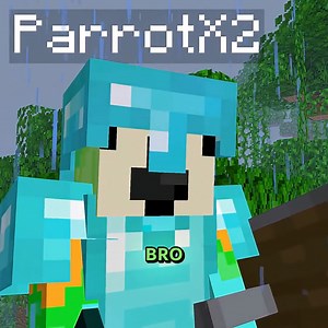 Parrot tried to save him 🥶 #minecraft #minecraftmemes #minecraftbuilds #minecraftpe #minecraftmods | Parrot Life