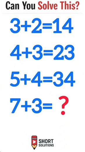 Can You Solve This? | Math puzzle #maths