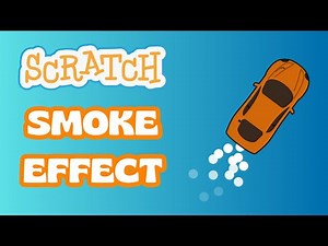 How to Create a CAR SMOKE EFFECT in Scratch 🚗💨 | Realistic Animation - Scratch 3.0 Tutorial