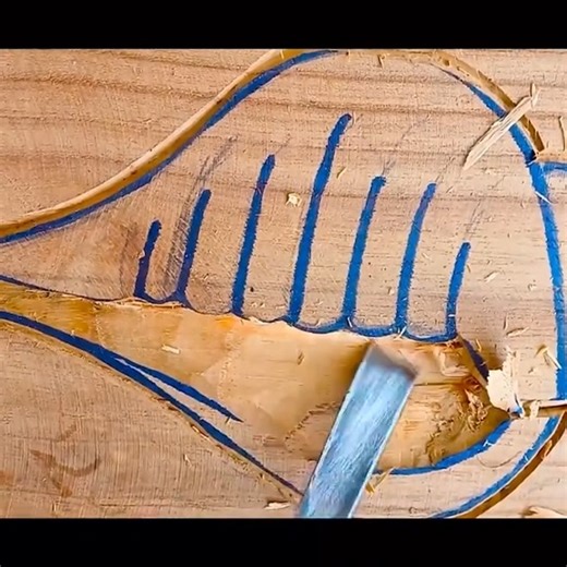 Look at how I handled the wood#woodworking #carving #woodcarving | Woodworking CLASS