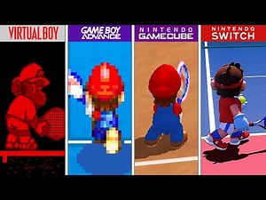 Evolution Of Mario Tennis Games (1995 - 2018)