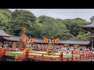 雅楽 2025秋 明治神宮 宮内庁楽部 納曽利 // Gagaku Bugaku Nasori