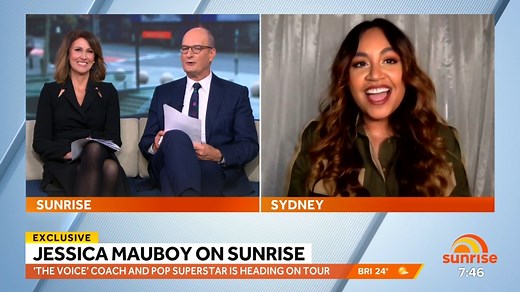 12K views · 96 reactions | Jessica Mauboy is heading on tour! We spoke to the pop sensation about her upcoming shows, new music and how much fun she's having as a coach on The Voice Australia ✌ | Sunrise | Facebook