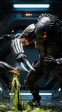Alien vs Predator Final Battle | Predator Decapitates Alien #alienvspredator #alien #predator