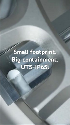Wash in place tablet testing machine with containment OEB level 5