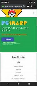 How to download and install PG Sharp for rooted phones.