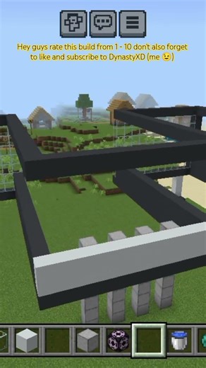 My luxury mansion preview uploaded #shorts #minecraft #construction #gaming #subsctibe #mcbuild