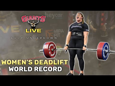 Lucy Underdown | Women's World Record Deadlift | Raw & Uncut