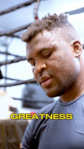 Francis Ngannou on Instagram: "I believe in my greatness ☝ Just under 10 weeks out #FuryNgannou"