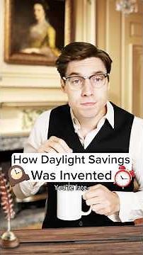 Time to set that clock back. ⏰ #skit #comedy #funny #daylightsavings #skits #shorts