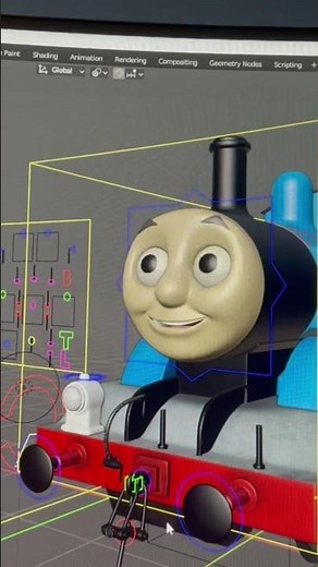 Thomas CGI 3D Animation test