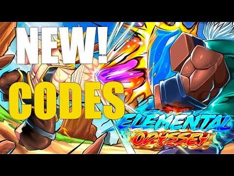 [BACK] ELEMENTAL ODYSSEY CODES [ROBLOX]