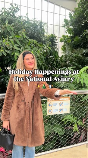 The @national_aviary just flipped the switch to full holiday mode 🎄✨ From their brand-new Jingle Bell Flock show (think classic holiday songs reinvented bird-style… yes really 🐦🎶) to festive décor, daily activities, and seasonal experiences all month long—there’s so much happening for the holidays! Here’s what to check out 👇 🎶 NEW Jingle Bell Flock Show, presented by AAA Travel — a musical, free-flight holiday experience with eight themed numbers and special animal guests 🎄 Holiday décor d