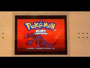 Pokemon Ruby Battle: Intro
