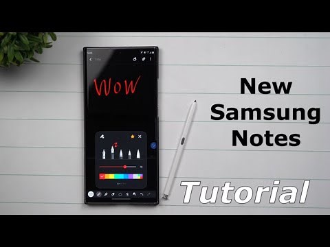 Updated Samsung Notes Tutorial + Hidden Features (Ver 4.0.04.3)