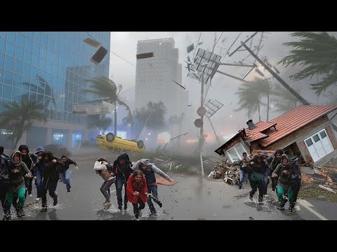 Tragedy in Australia TODAY! Brisbane city in chaos, storms raging, hail damaging cars