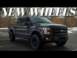 Installing NEW Wheels and 2.5” Level Kit On My F150 | FUEL + NITTO + MAXTRAC