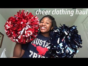 cheer clothing haul