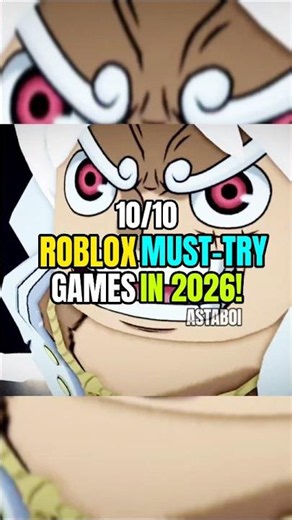 10/10 Best ROBLOX Games of 2026! 😱📈