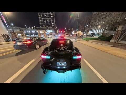 2022 Toyota Supra | T51r Mod | Driving around Nashville, TN at night