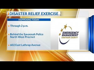 Practice disaster exercise