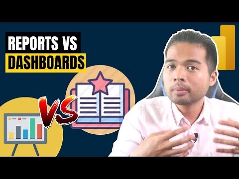 Dashboards and Reports? What's the Difference? // Beginners Guide to Power BI in 2021