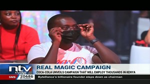 Real Magic Campaign: The Coca-Cola system in Kenya has unveiled the Real Magic brand philosophy and platform. The brand that sustains over one million livelihoods and employs 36,800 in Kenya, invites everyone to celebrate the real magic of humanity. #NTVatOne | NTV Kenya