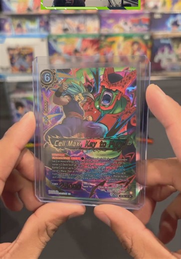 CR CELL MAX & BEAST GOHAN from Fearsome Rivals… ABSOLUTE BIO-WEAPON 🟢🔥 #cellmax #cr #fearsomerrivals #dragonballtcg #dbzcards
