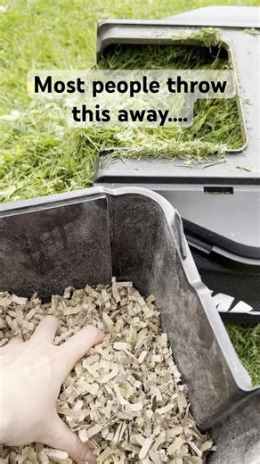 Don’t throw this away… turn it into compost 🌱 This feeds my whole garden