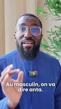 Les pronoms personnels singuliers en arabe (avec exemples du Coran)